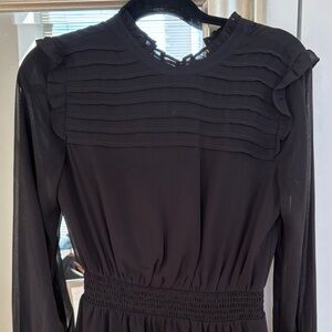 1. State Black Long Sleeve Dress